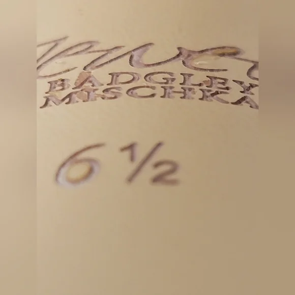 Jewel Badgley Mischka Thamar Crystal Strappy Block Heel Sandal Women's Size 6.5 - Picture 3 of 10